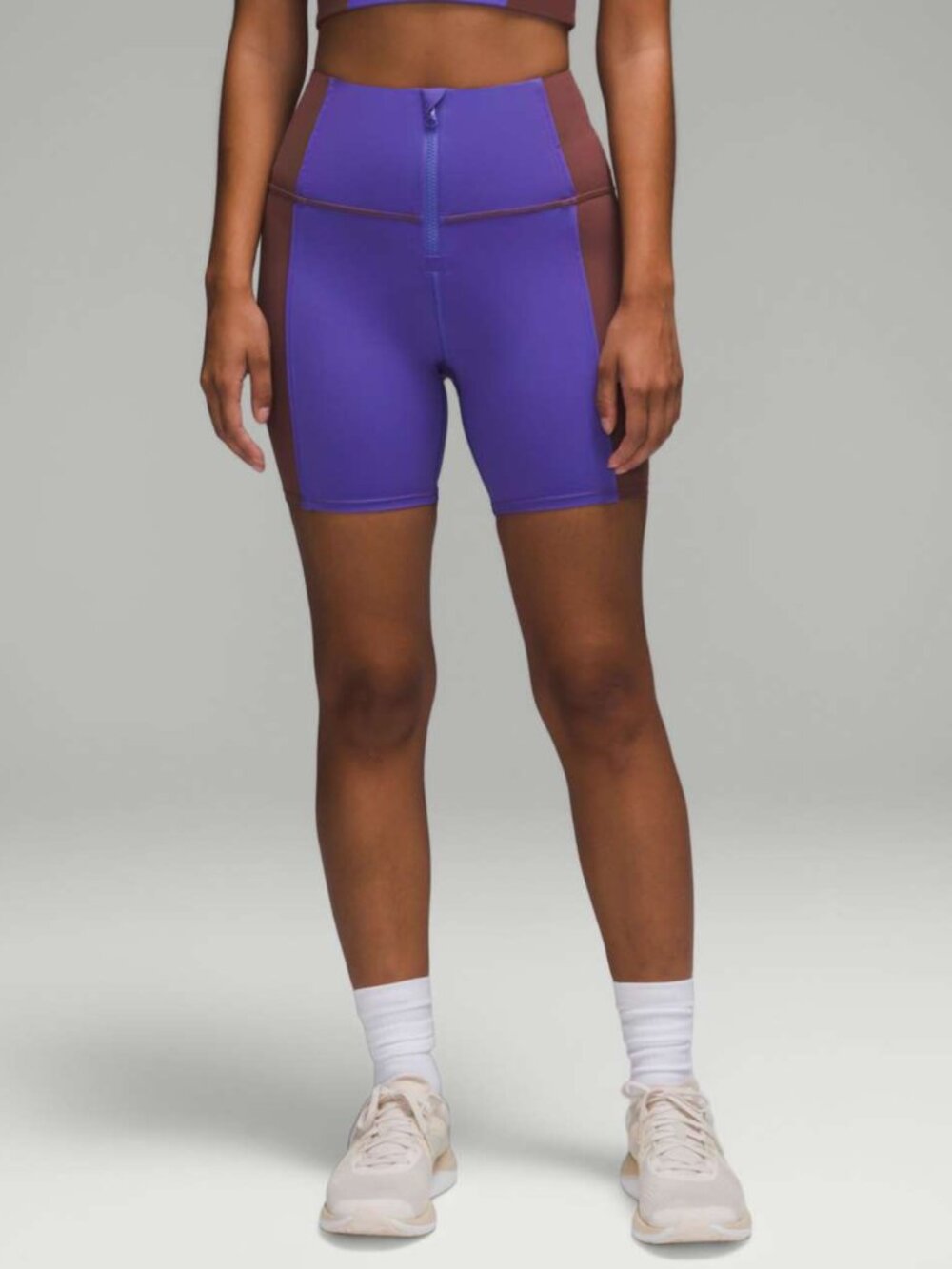 Lululemon Women's Hike to Swim Short 6" - Brown/Purple